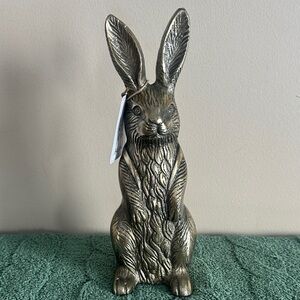 Hip & Hop Easter Rabbit 🐇 Bunny Bronze Color Decor NEW!
